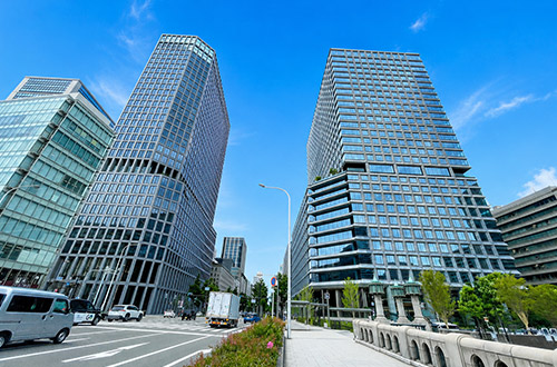 淀屋橋駅構内の様子